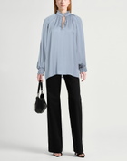 Eleventy Womens Top Pastel in Blue