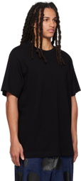 Yohji Yamamoto Black Crewneck T-Shirt