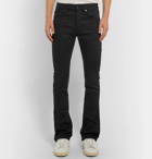 Saint Laurent - Slim-Fit Flared Stretch-Denim Jeans - Men - Black