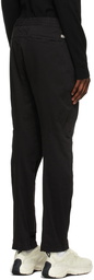 C.P. Company Black Sateen Track Lounge Pants