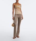 Missoni Lamé flared pants
