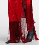 Acne Studios Dassy asymmetric maxi dress