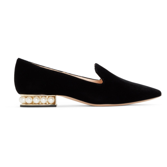 Nicholas Kirkwood Casati Velvet Loafers