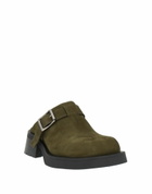 Miista Womens Mules & Clogs Dark in Green