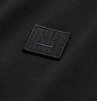 Acne Studios - Nash Appliquéd Cotton-Jersey T-Shirt - Men - Black