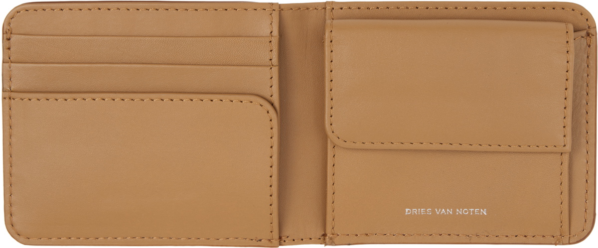 Dries Van Noten Brown Leather Wallet Dries Van Noten