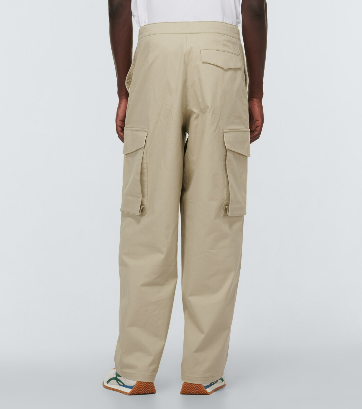 Loewe - Drawstring cotton-blend cargo pants Loewe