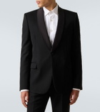 McQueen Virgin wool tuxedo jacket