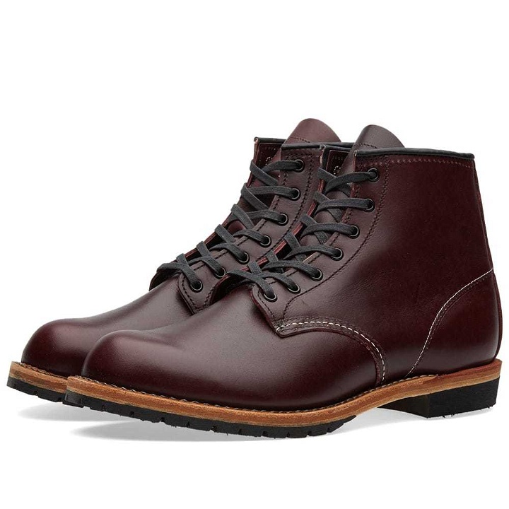 Photo: Red Wing 9011 Beckman 6" Round Toe Boot Red