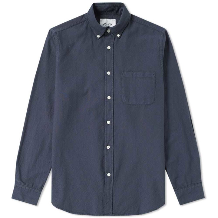Photo: Portuguese Flannel Button Down Bellavista Oxford Shirt Blue