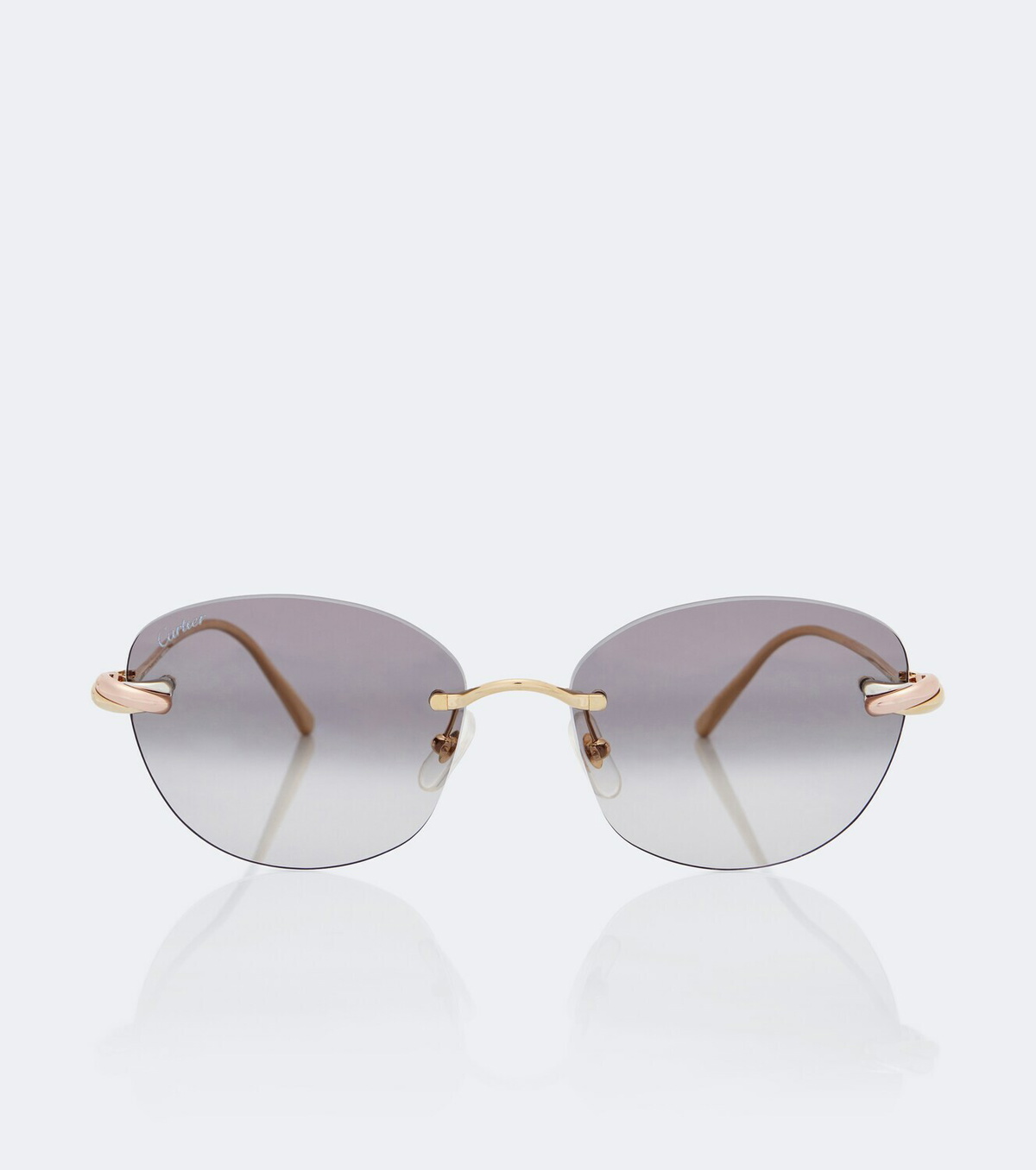 Cartier Eyewear Collection Trinity De Cartier round sunglasses
