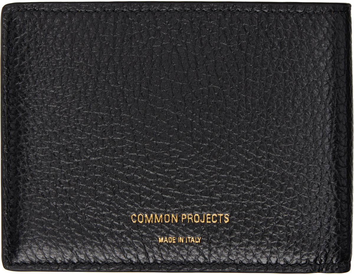 Common Projects Black Standard Wallet