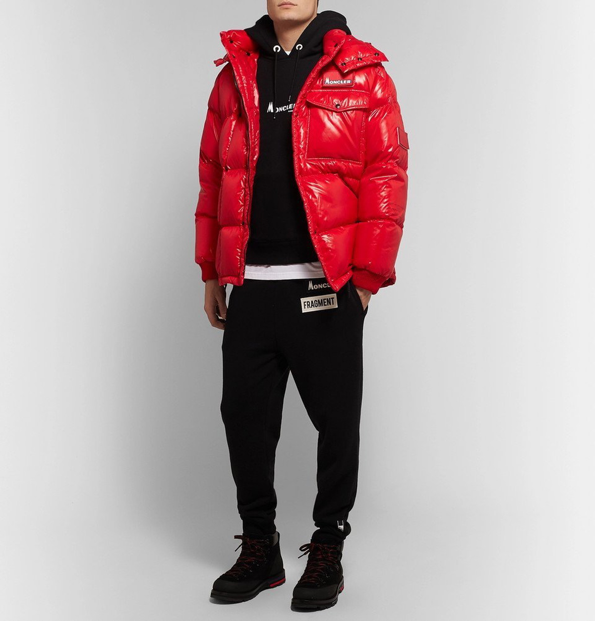 Moncler Genius - 7 Moncler Fragment Anthem Quilted Shell Hooded Down ...