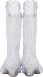 Y/Project Translucent Melissa Edition Court Boots