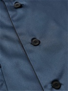 Zegna - Silk-Blend Satin Pyjama Set - Blue