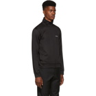 Valentino Black Jersey Zip-Up Track Jacket