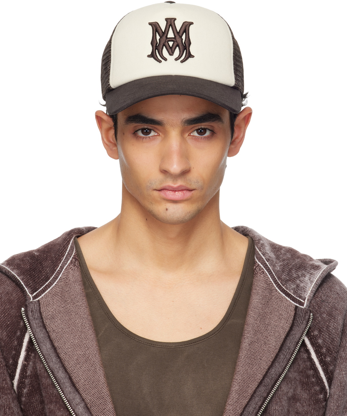 AMIRI Black Baroque Logo Dad Cap Amiri