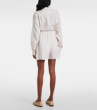 Loro Piana Angelo linen Bermuda shorts
