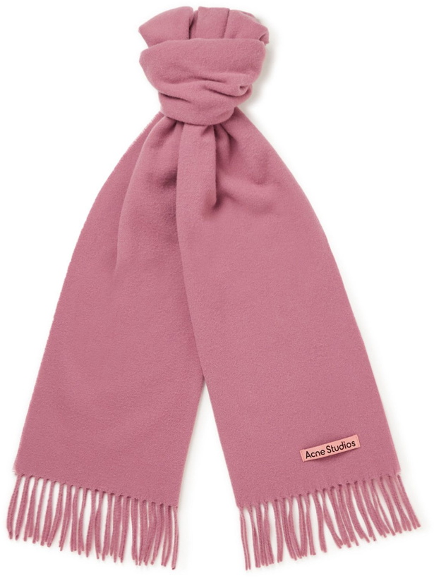 Photo: Acne Studios - Fringed Wool Scarf