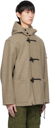 Stone Island Taupe Patch Pocket Coat