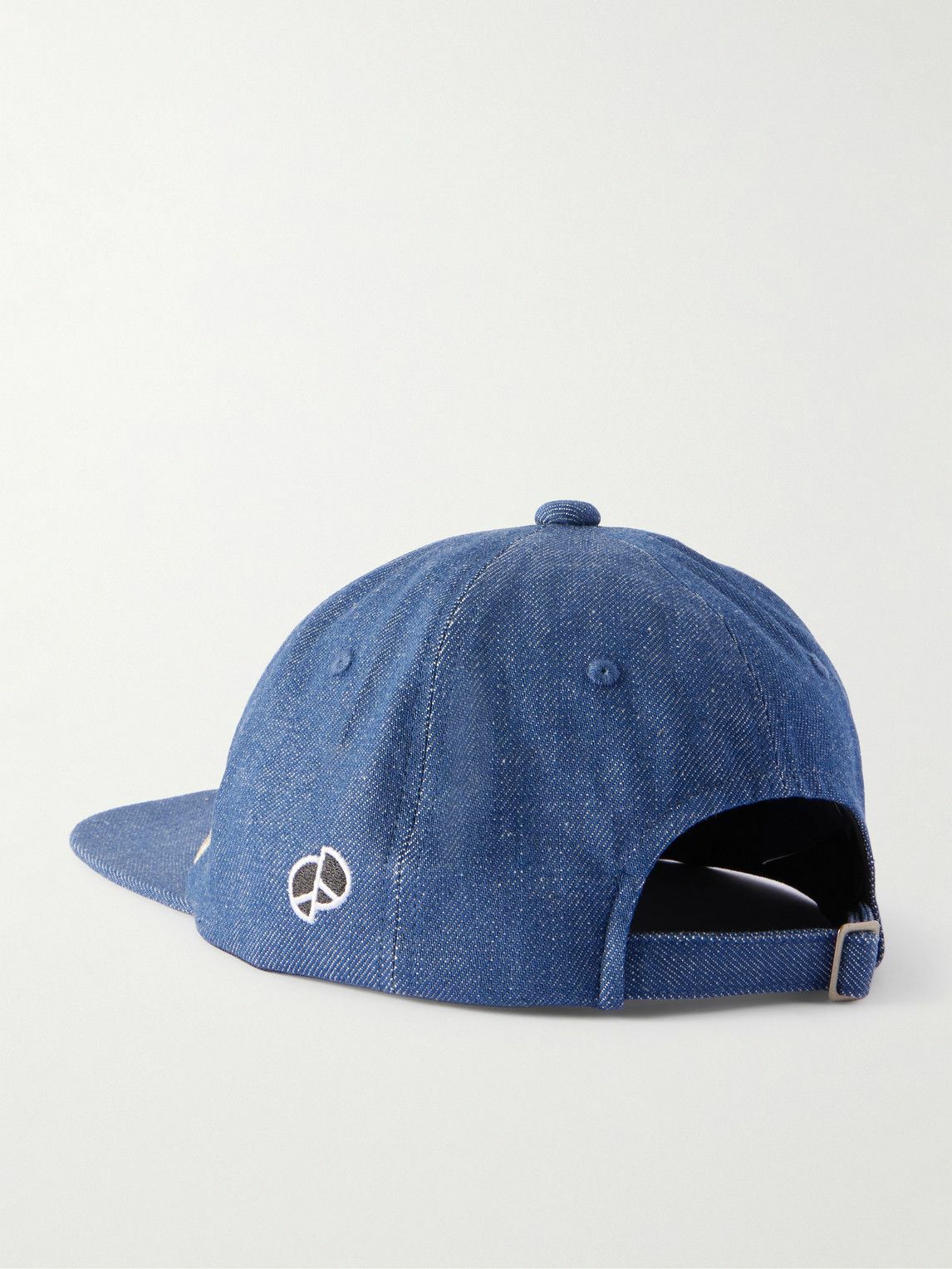 KAPITAL - Logo-Embroidered Cotton-Twill Baseball Cap