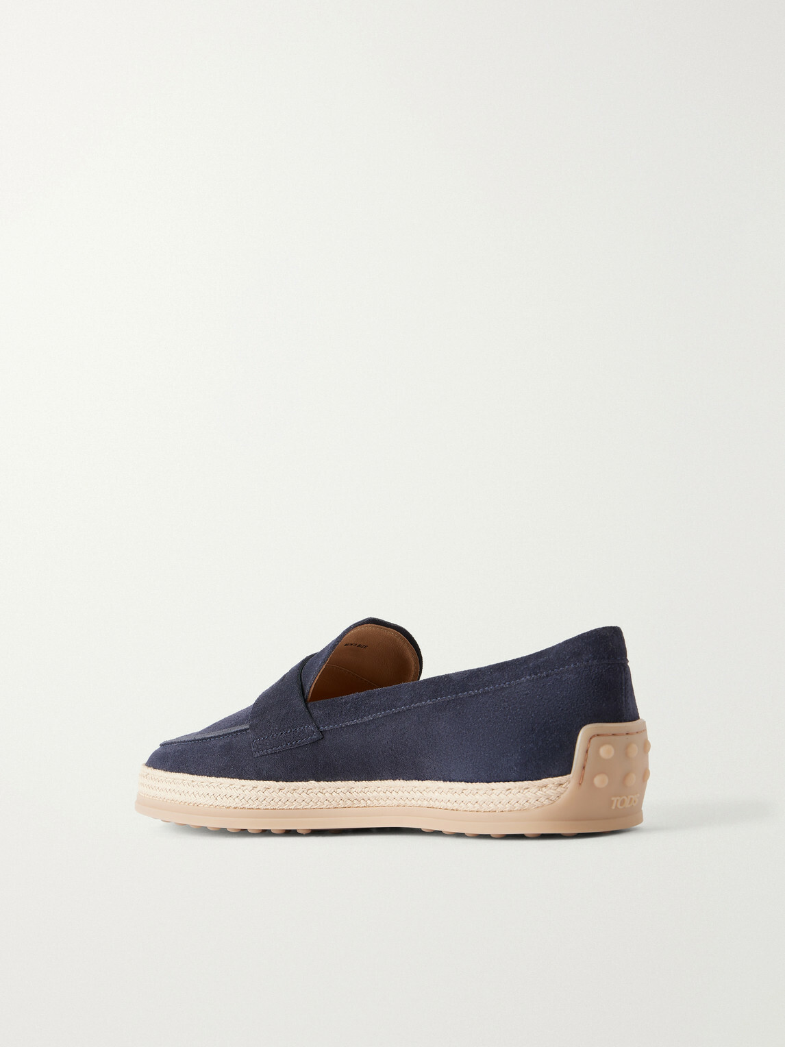 Tod's - Suede Espadrilles - Blue