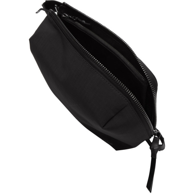 11 by Boris Bidjan Saberi Black Cross Body Pouch 11 by Boris