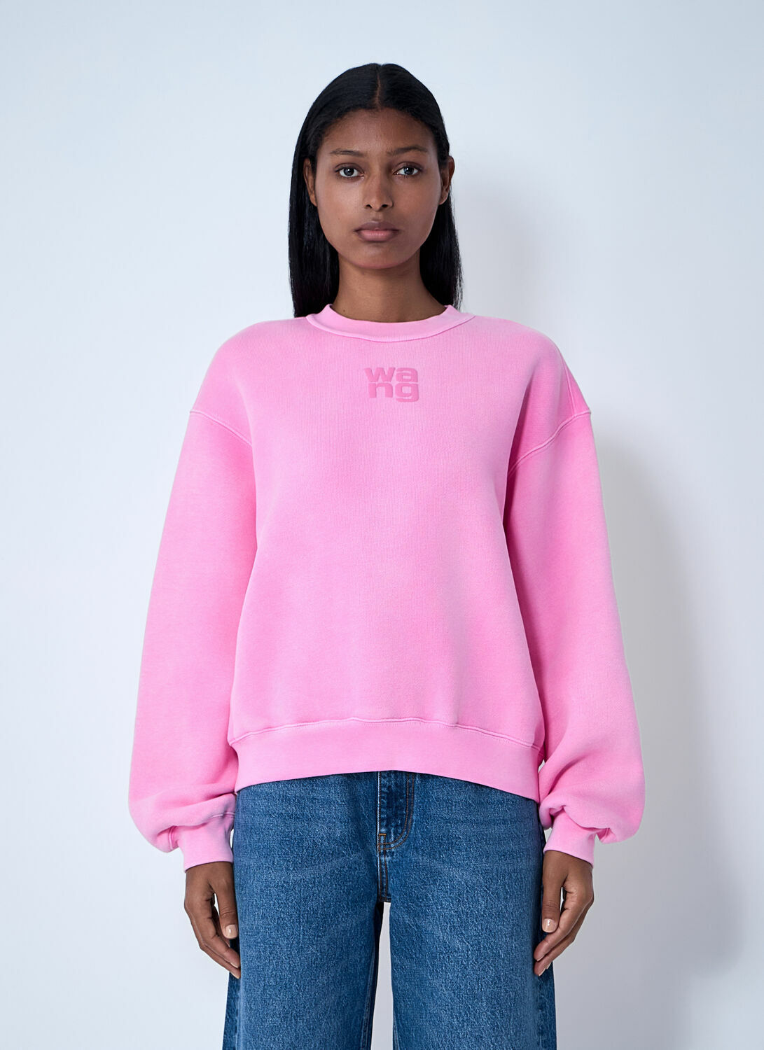 Alexander Wang Logo Motif Sweatshirt