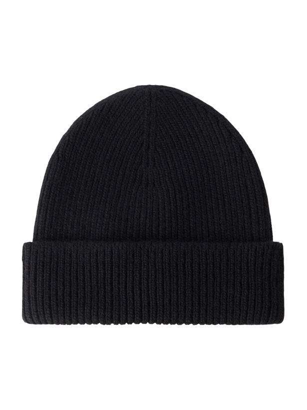 Photo: Johnstons of Elgin - Ribbed Cashmere Beanie