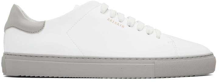 Photo: Axel Arigato White & Grey Clean 90 Sneakers