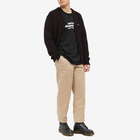 Neighborhood Men's Long Sleeve NH-4 T-Shirt in Black