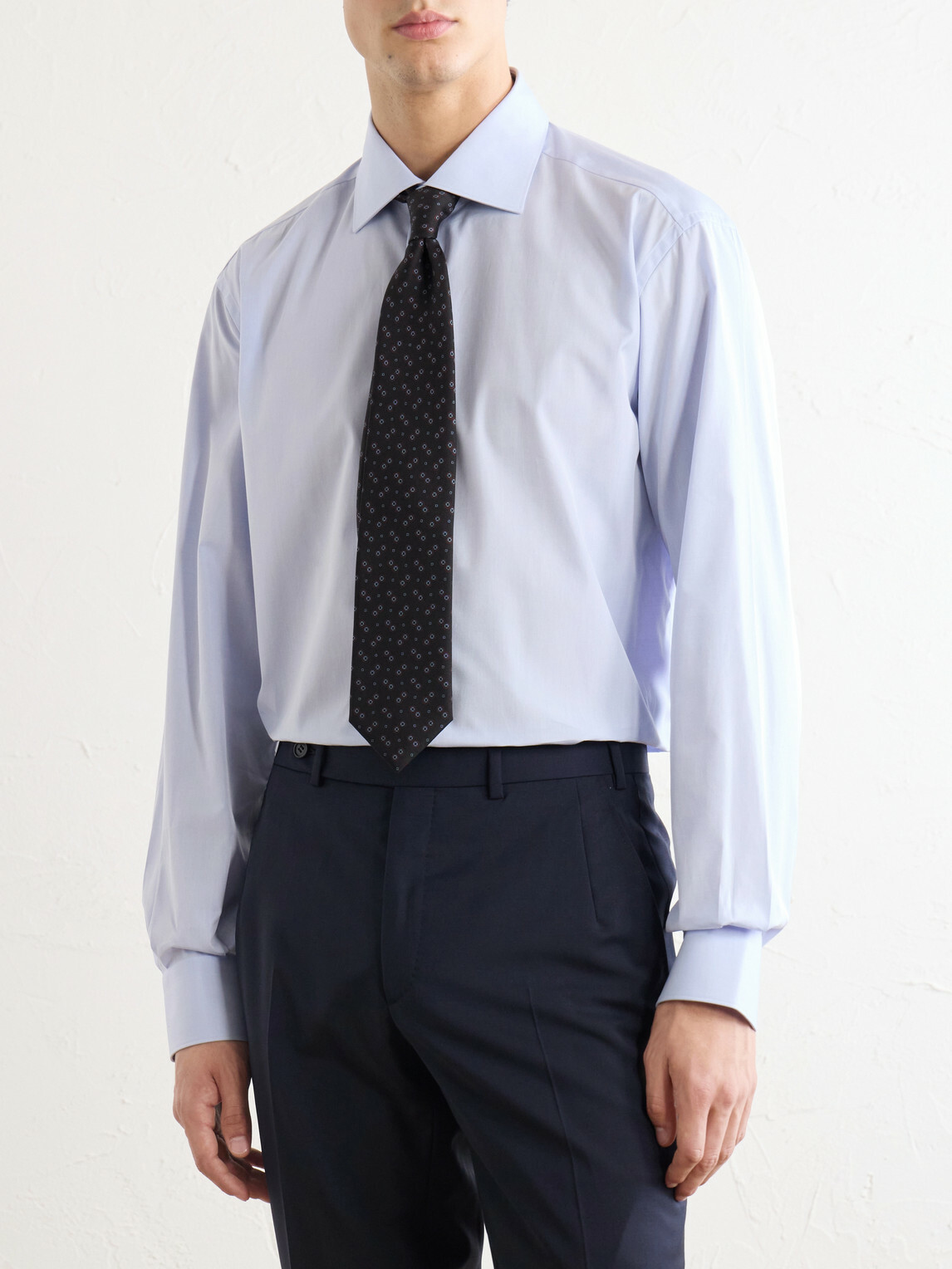 Brioni - Cotton Shirt - Blue