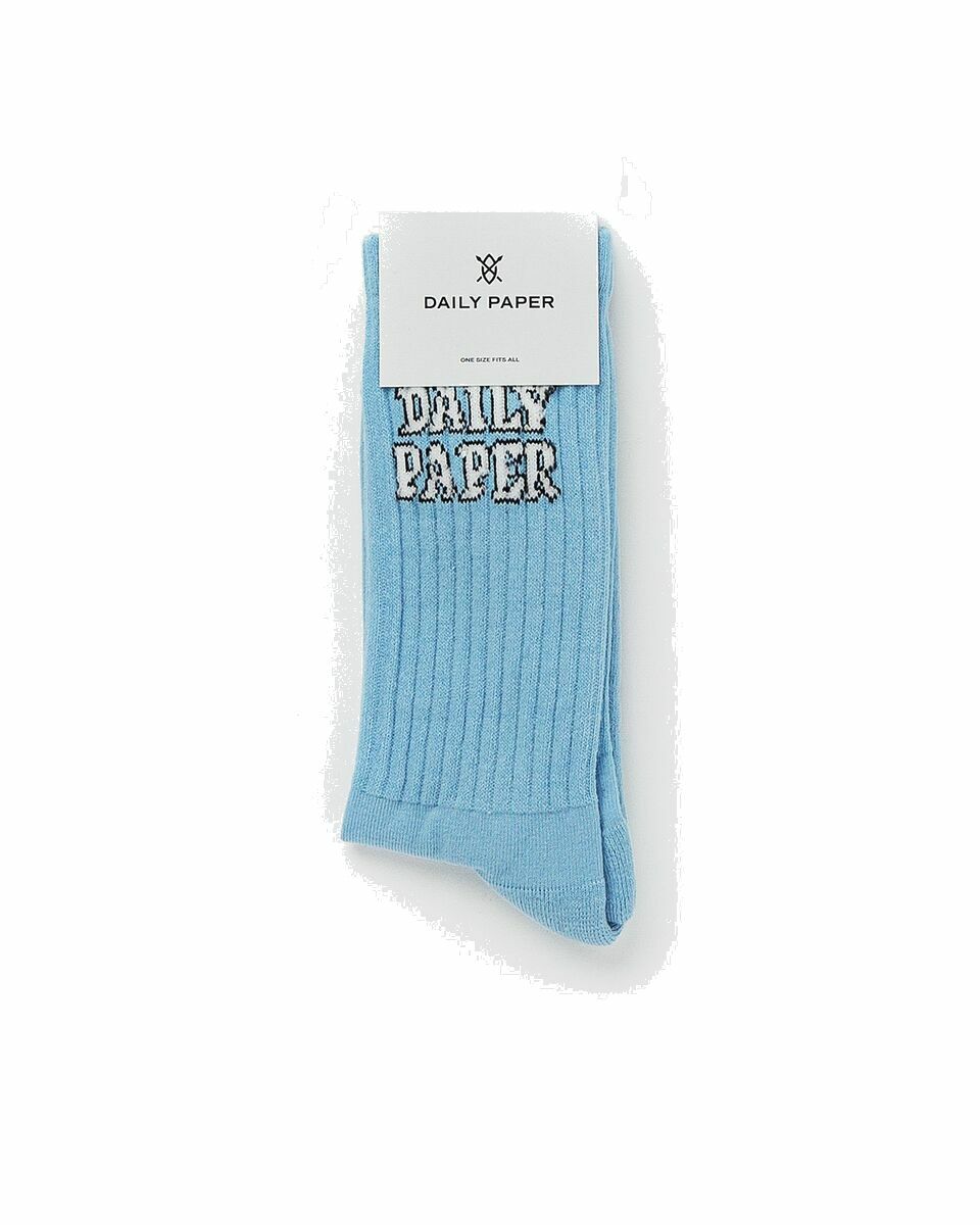 Photo: Daily Paper Resock Blue - Mens - Socks