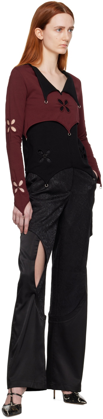 J.KIM Black Balance Trousers