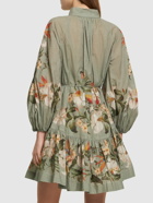 ZIMMERMANN - Lexi Billow Cotton Mini Dress