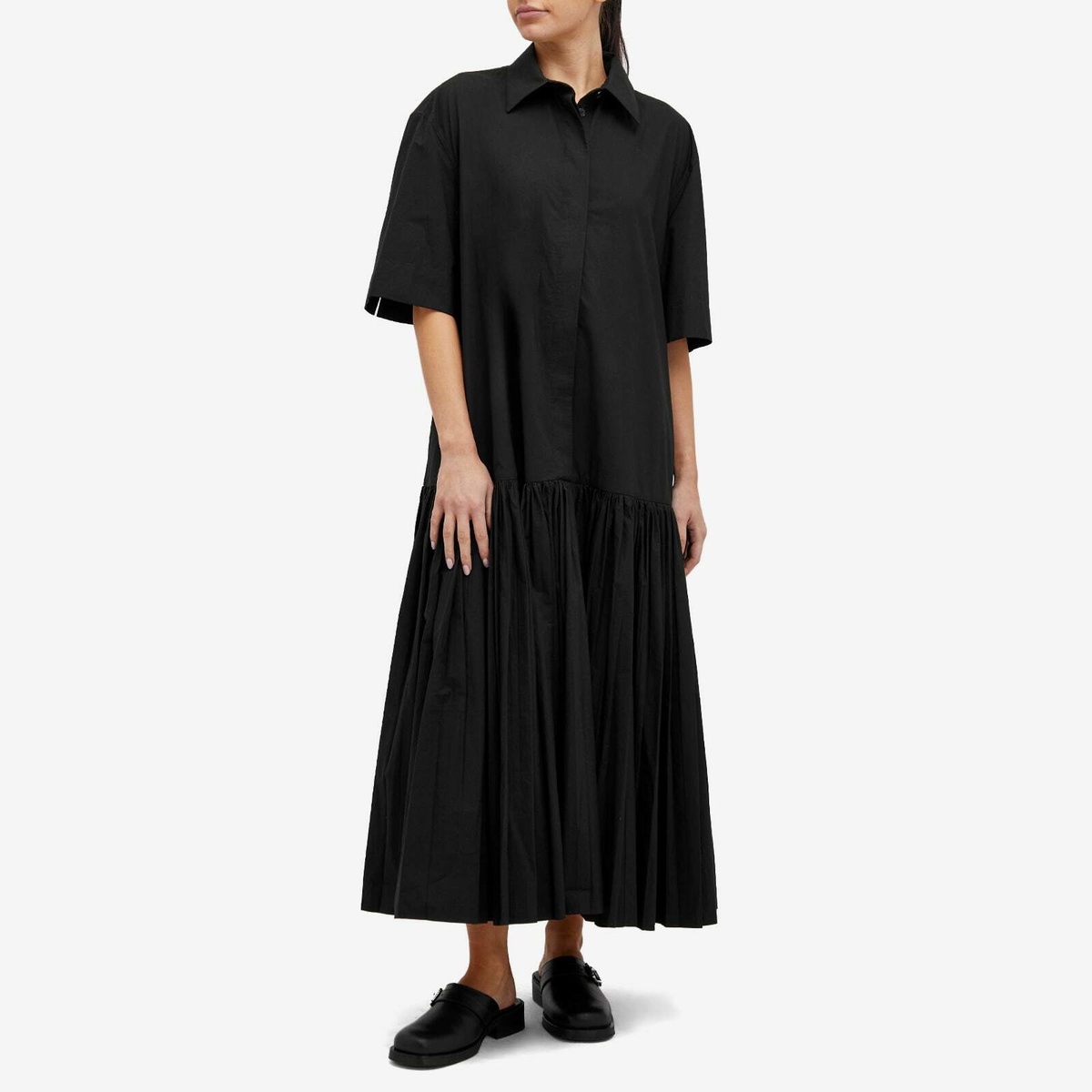 Jil Sander+ Women's Shirt Dress in Black