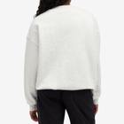 Adanola Women's Vintage Sports Oversized Sweatshirt in Light Grey