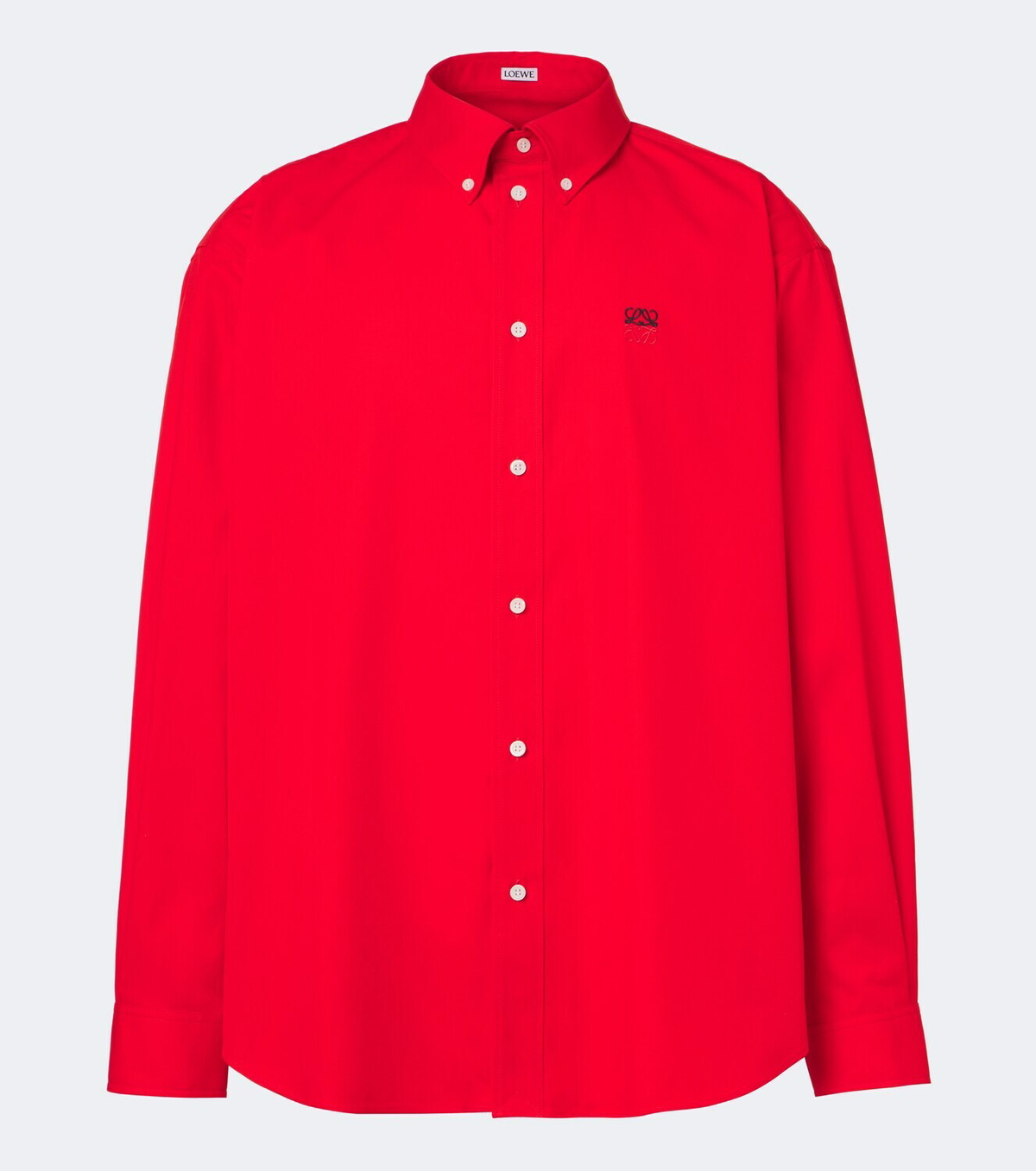 Loewe Anagram cotton twill shirt
