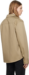 Courrèges Beige Utility Overshirt