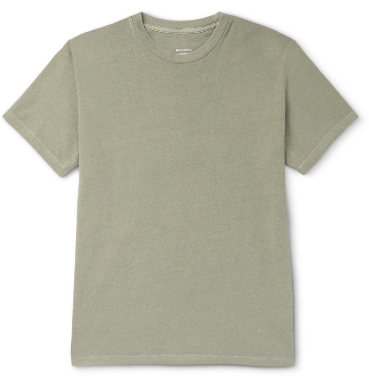 Photo: Save Khaki United - Cotton-Jersey T-Shirt - Green