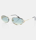 Cartier Eyewear Collection Signature C oval sunglasses