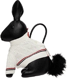 Thom Browne Black Sweater Rabbit Bag
