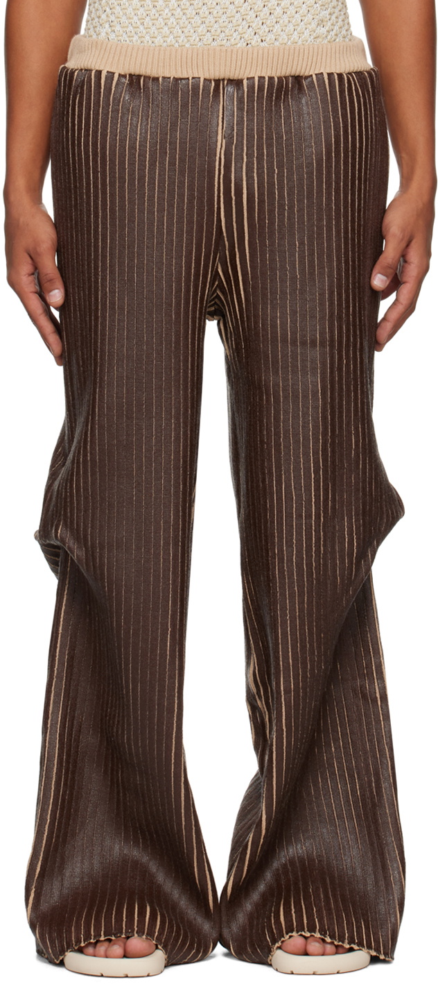 Stanley Raffington SSENSE Exclusive Brown Trousers