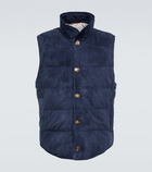 Brunello Cucinelli - Suede vest