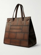 Berluti - Luti 38 Patchwork Venezia Mosaico Leather Tote Bag