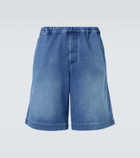 Plan C Denim Bermuda shorts