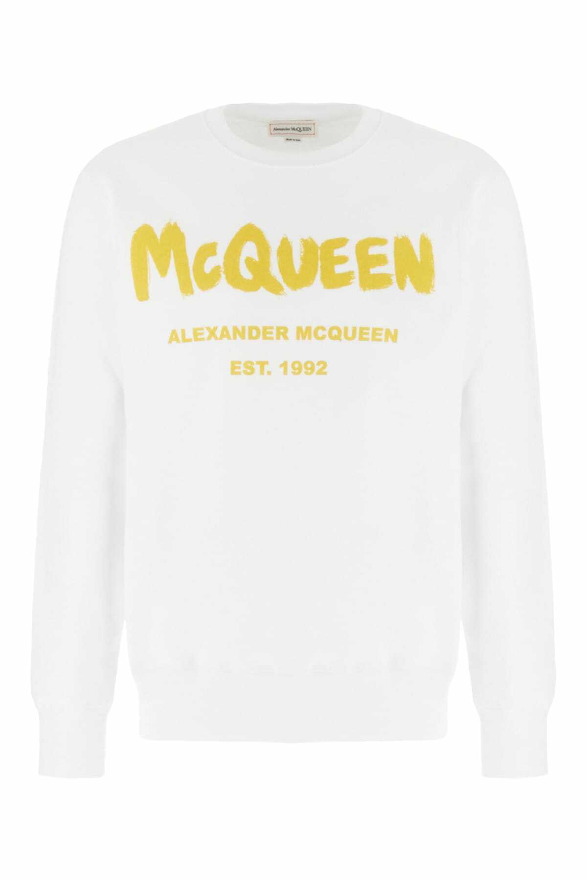 Alexander McQueen - Cut and Sew embellished sweatshirt