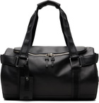 The North Face Black Base Camp Leather Duffle Bag