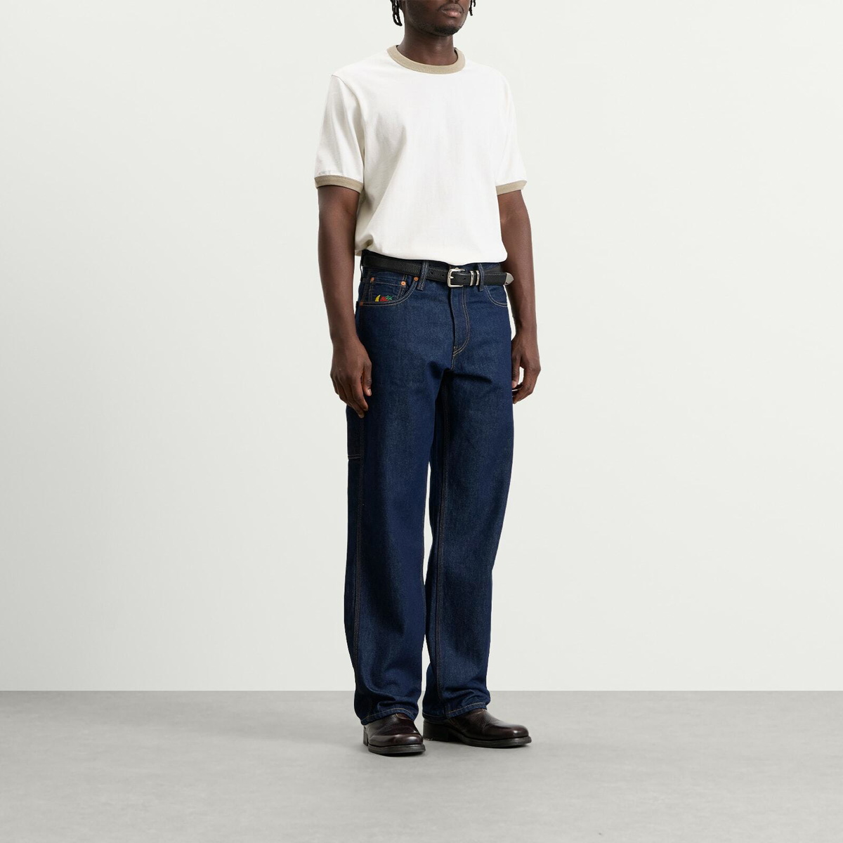Levi's Men's x Sky High Farm Universe Loose Jeans in Resin Rinse