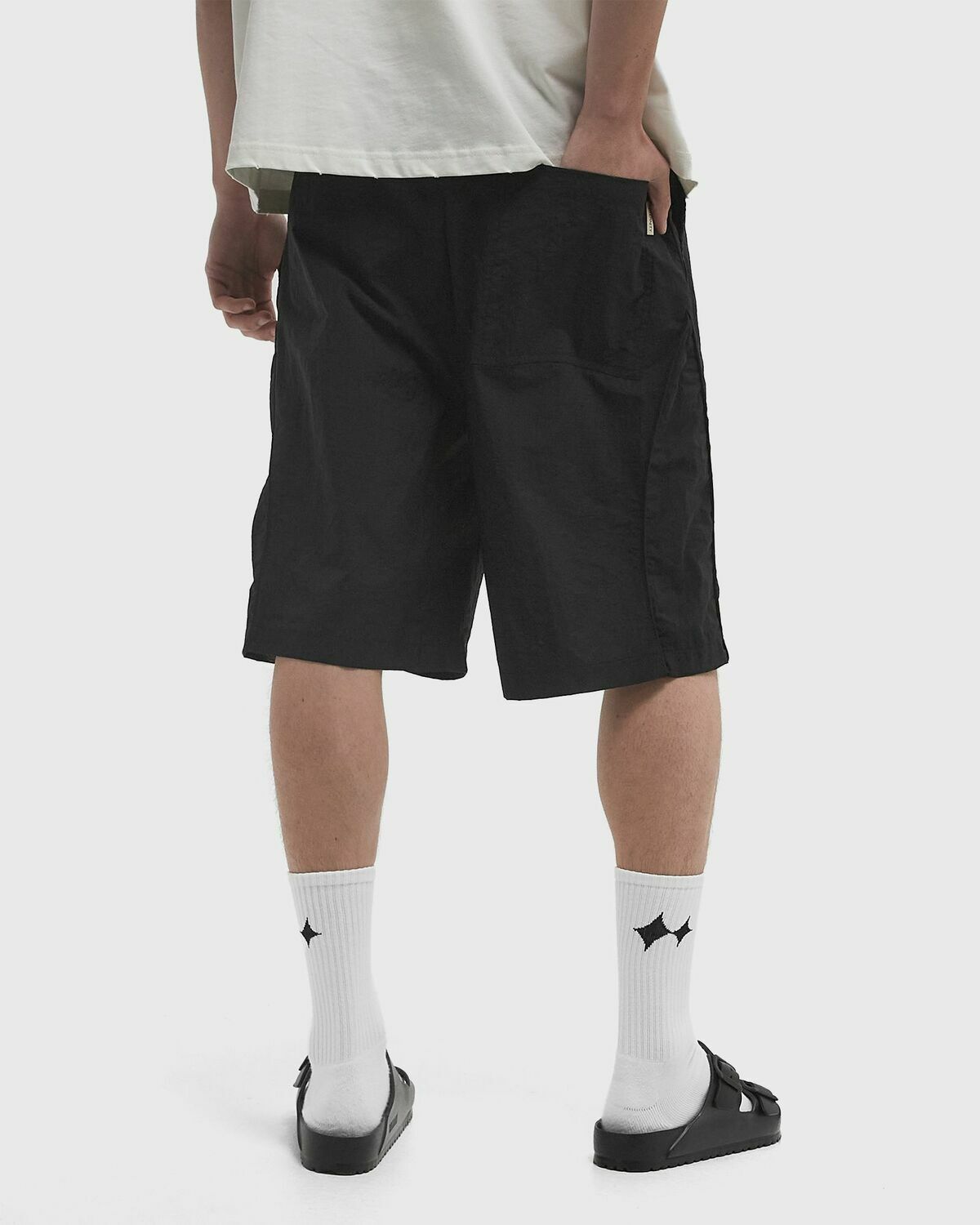 Reternity BAGGY TRACK SHORTS Black Mens Sport & Team Short